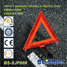 Reflective Car Safety Hazard Warning Sign for Traffic
